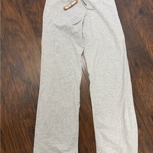 Skims Cotton Jersey Pant Gray Sz MD